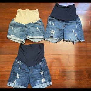 Shorts maternity jeans like new
